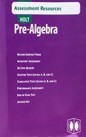 Asmnt Resources Pre-Alg 2004