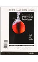 Fundamentals of Differential Equations: Books a La Carte Edition