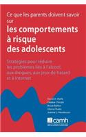 Ce Que Les Parents Doivent Savoir Sur Les Comportements À Risque Des Adolescents