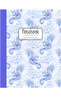 Notebook Wide Ruled 8.5 x 11 in / 21.59 x 27.94 cm