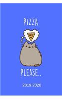 Pizza Please... 2019 2020: Timer, Terminplaner, Hausaufgabenheft und Kalender von Juli 2019 bis August 2020 - Semesterkalender, Studentenkalender und Studienplaner 2019 - 2020
