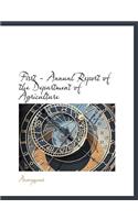 Fisrt - Annual Report of the Department of Agriculture