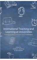 International Teaching and Learning at Universities