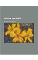 Henry Volume 1: (English)
