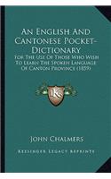 English and Cantonese Pocket-Dictionary