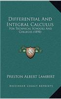 Differential and Integral Calculus