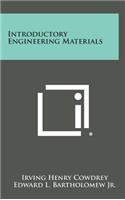 Introductory Engineering Materials