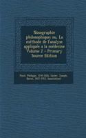 Nosographie philosophique; ou, La méthode de l'analyse appliquée a la médecine Volume 2 - Primary Source Edition