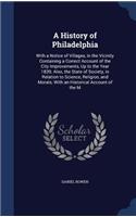 A History of Philadelphia