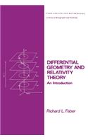 Differential Geometry and Relativity Theory