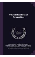 Official Handbook of Automobiles