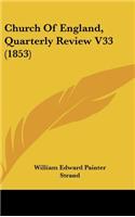 Church of England, Quarterly Review V33 (1853)