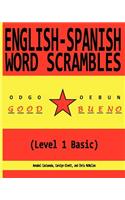 English-Spanish Word Scrambles (Level 1 Basic)