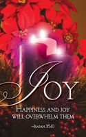 Joy Advent Candle Sunday 3 Bulletin (Pkg of 50)