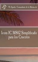 Icom IC M802 Simplificado para los Cruceros