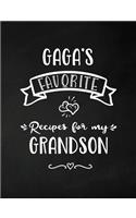 Gaga's Favorite, Recipes for My Grandson