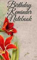 Birthday Reminder Notebook