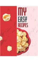 My Easy Recipes. MOM'S Recipe. Create Your Own Collected Recipes. Blank Recipe Book to Write in, Document all Your Special Recipes and Notes for Your Favorite. Collect the Recipes You Love in Your Own Recipe Book.