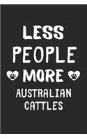 Less People More Australian Cattles