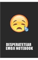 DesperateTear Emoji Emoticons Notebook Emoji Notebook, Blank Composition Book, Emoji Notebooks for Girls/Boys, Emoji School Supplies Notebook for School / Teacher / Office / Student: Lined Notebook / Journal Gift, 120 Pages, 6x9, Soft Cover, Matte Finish
