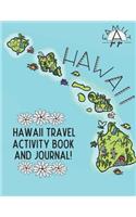 Hawaii Travel Activity Book and Journal