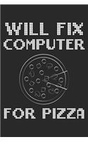 Will Fix Computer For Pizza