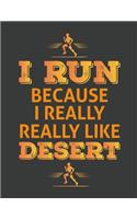 I Run, Because I Really Really Like Desert.