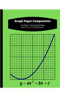 Graph Paper Composition: Notebook; Grid Paper Notebook, Squared Grid 124 Pages ( Large 8.5x11 ) Perfect Gift Item For Kids And Students.