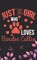 Just A Girl Who Loves Border Collie