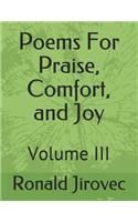Poems For Praise, Comfort, and Joy