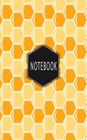 Notebook: Hexagonal Graph Paper Notebook/ 150 Pages / 8x10 Inch /Structuring Sketches/ Chemistry