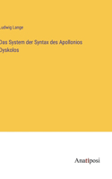 System der Syntax des Apollonios Dyskolos