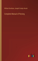 Complete Manual of Parsing