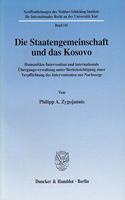 Die Staatengemeinschaft Und Das Kosovo