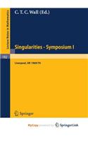 Proceedings of Liverpool Singularities - Symposium I. (University of Liverpool 1969/70)