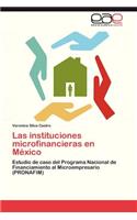 Instituciones Microfinancieras En Mexico
