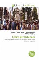 Claire Bertschinger: (English)