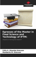 Egresses of the Master in Food Science and Technology of IFTM