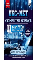 PW UGC-NET Computer Science PYQ 11 Years (2014-25) Latest June 2025 Paper Covered (Paperback, PW)