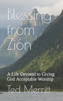 Blessing from Zion