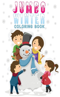 jumbo winter coloring book