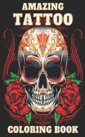 Amazing Tattoo Coloring Book