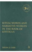Ritual Words and Narrative Worlds in the Book of Leviticus