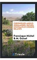 Chroniques Anglo-Normandes
