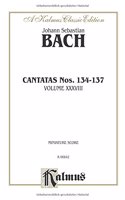 Bach Cantatas No. 134-137