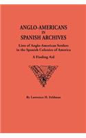 Anglo-Americans in Spanish Archives