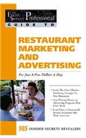 Food Service Professionals Guide to Restaurant Marketing & Advertising