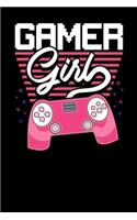 Gamer Girl: Blank Lined College Ruled Lined Paper, 120 pages, 6 x 9