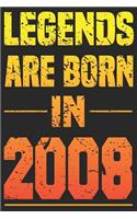 Legends Are Born In 2008