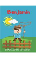 Benjamin Draw & Write Notebook